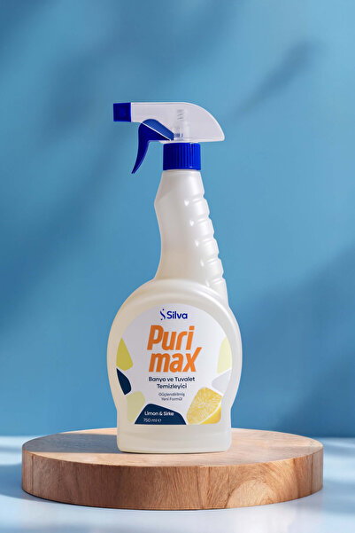 Silva Purimax Banyo & Tuvalet Temizleyici (750 ml) – Güçlü Kireç ve Pas Sökücü
