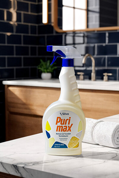 Silva Purimax Banyo & Tuvalet Temizleyici (750 ml) – Güçlü Kireç ve Pas Sökücü