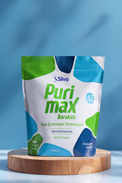 Silva Network Purimax Doğal Toz Çamaşır Deterjanı 1500 gr