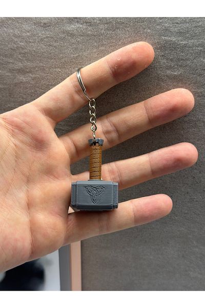 Wuun Store Thor Hammer Keychain