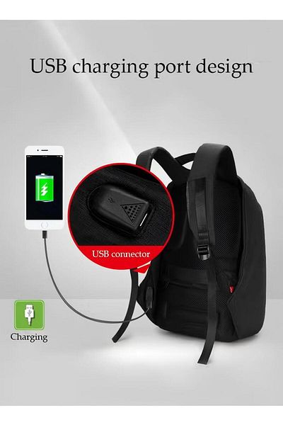 Generic DUNISO Anti Theft Laptop Backpack,14 Laptop&9.7" Tablet Sleeve,Slash-resistant,Water Repellent,Shock