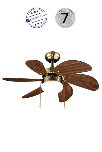 Raks Pf32 Koyu Kahverengi Tavan Vantilatörü