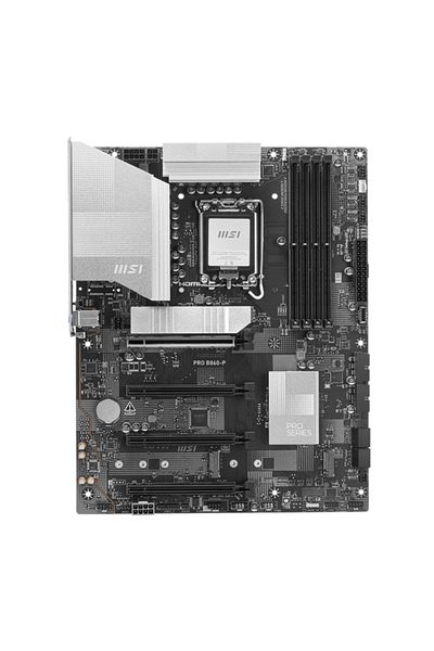 MSI اللوحة الأم Pro B860-p Intel B860 مقبس 1851 Ddr5 8800 (OC) ميجا هرتز Atx للألعاب
