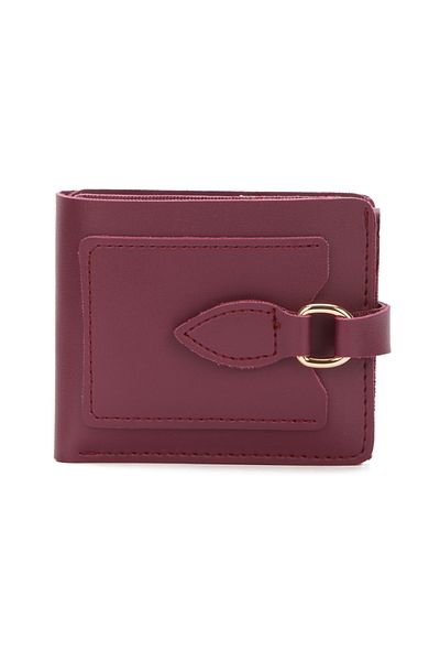 AVCA Mini Women's Wallet with Hand Wrist Strap Cash Coin Compartment Wallet