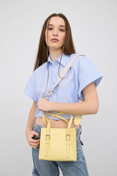 Shule Bags Geanta Berlin Crossbody Geantă Galbenă