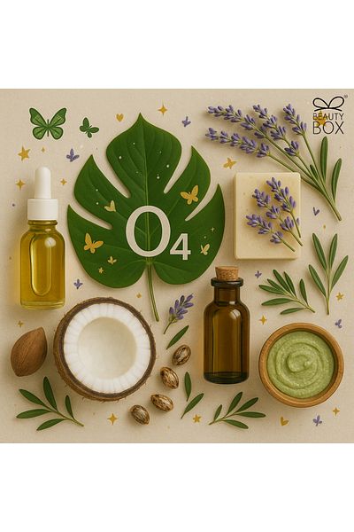 Beauty Box صابون طبي 100% طبيعي للتنظيف والتجميل بالأوزون مع الكثير من الفيتامينات