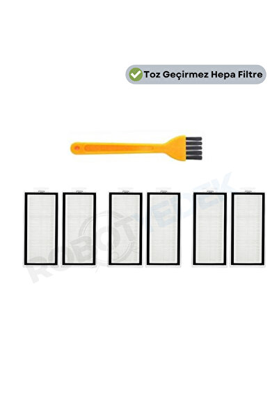 robotyedek Roborock Q5 Pro وQ5 Pro Plus - فلتر Hepa بديل متوافق مع 7 قطع