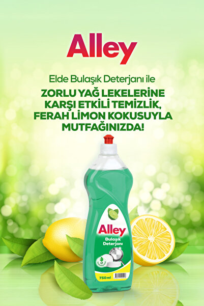 alley Bulaşık Deterjanı Limon 750 ml