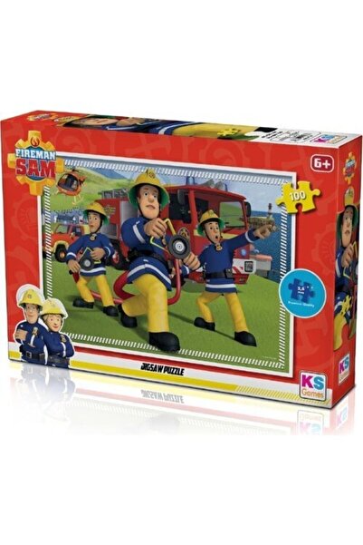 Ks Games Fireman Sam Puzzle 100 Parça