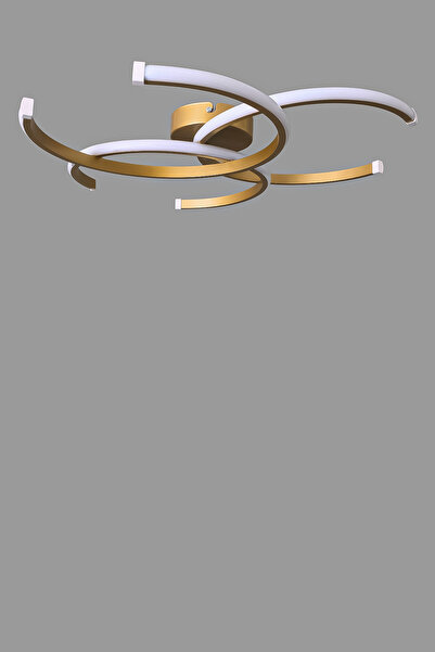 Fer Avize Noris Modern Tasarım Eskitme Renk Salon Mutfak Hol Beyaz Led 3 Lü Avize