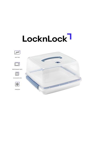 locknlock Storage Box  Container for Cakes, Pies, and Breads