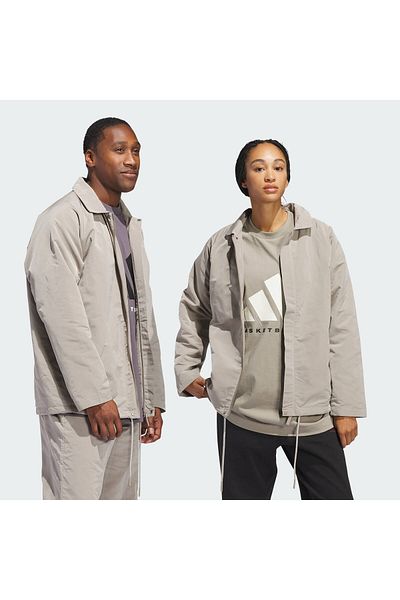 adidas Men's Beige Jacket Name Bb Jacket Jc7843