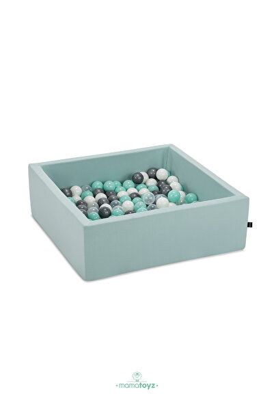 MAMATOYZ Yeşil Renkli Top Havuzu, Çocuklar İçin Eğlenceli ve Güvenli Aksesuar