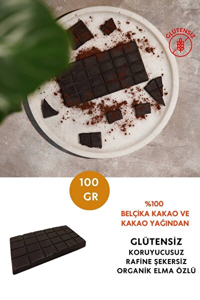 Doğaçlama Gıda Kuvertür Artizan Vegan Glutensiz Rafine Şekersiz %70 Bitter Be...