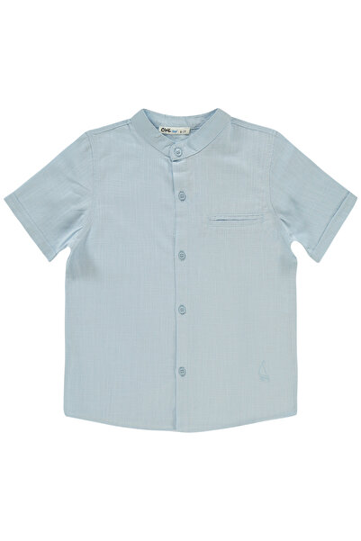 Civil Boys 6-9 Years Old Boy's Shirt Ice Blue