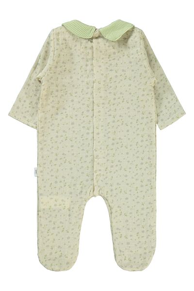 Civil Baby Baby Girl Booties Jumpsuit 3-9 Months Green