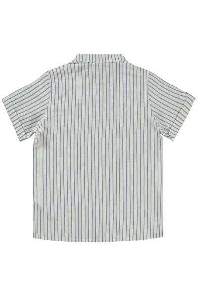 Pierre Cardin Boy's Shirt 10-12 Years Navy Blue