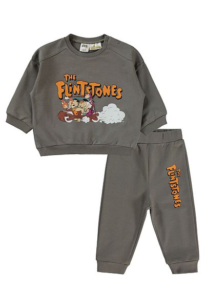 Flintstones The Flintstones Baby Boy Suit 6-18 Months Smoked