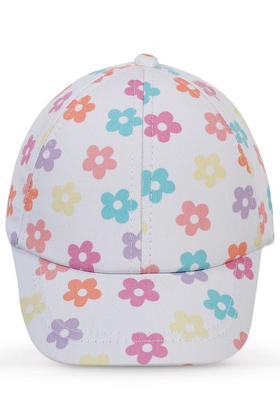 Civil Girls White Girl's Cap Hat 2-5 Years