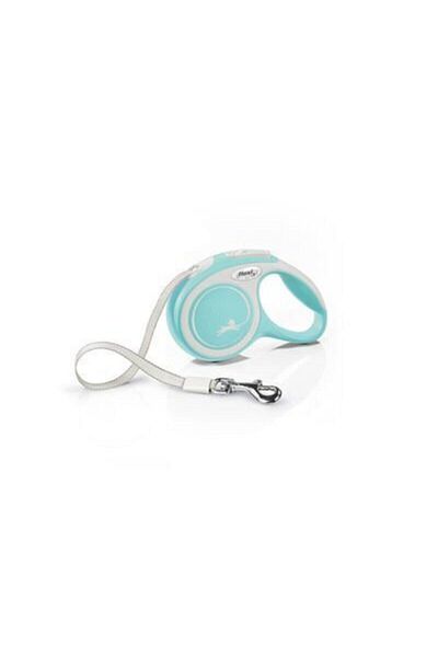 Flexi New Comfort Light Blue Stripe Automatic Dog Collar 3 Mt Xsmall