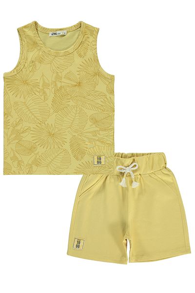 Civil Boys Boy's Suit 2-5 Years Soft Mustard