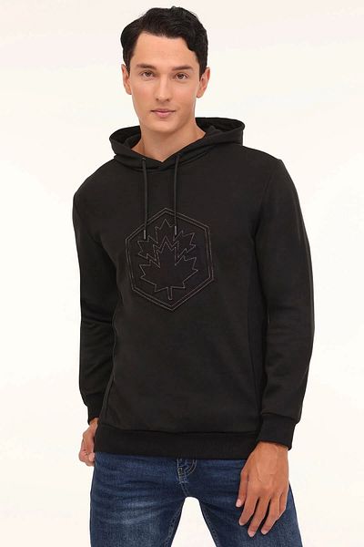 lumberjack A10188949208010 - Черен мъжки суитшърт