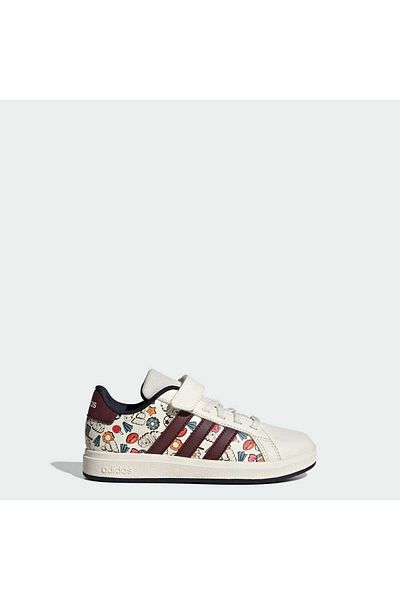 adidas Unisex tenisky Grand Court 2.0 El C Beyaz Jr5151