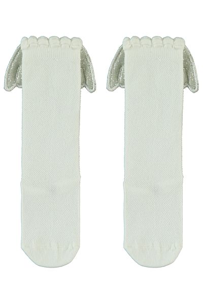 Civil Girls Girl's Knee Socks 3-11 Years Ecru