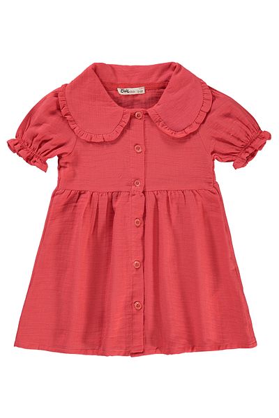 Civil Girls 2-5 Years Night Match Dress Coral