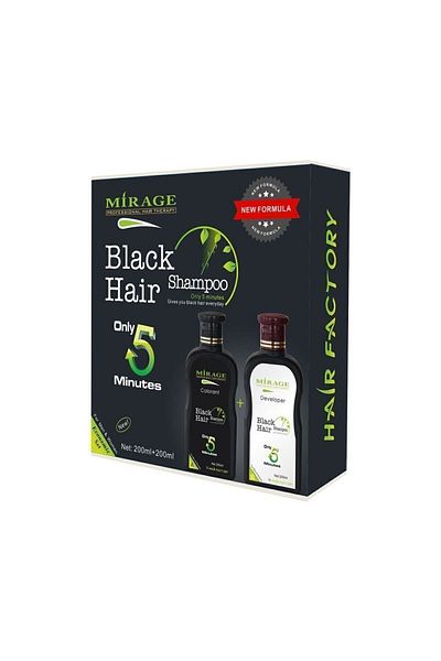 Mirage Black Hair Shampoo - Stylish and Useful