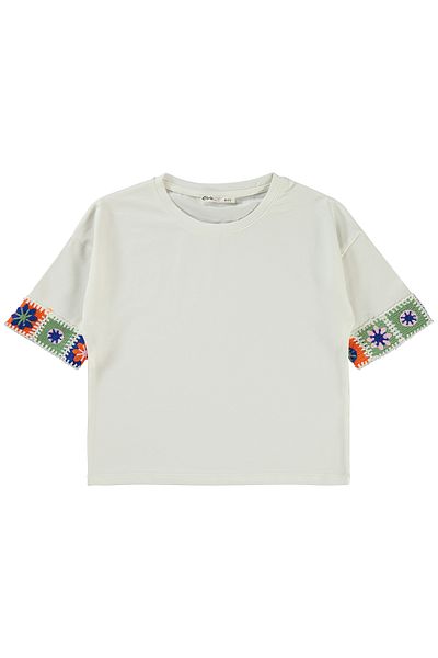 Civil Girls 10-13 Years Girl's Ecru T-Shirt