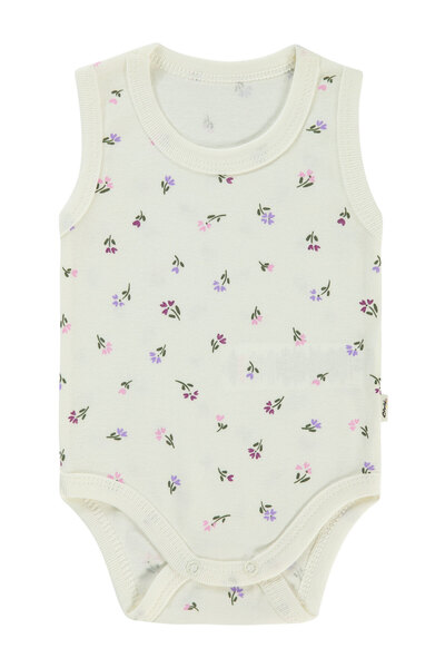 Civil Baby Baby Girl Snap Badi 1-36 Months Ecru