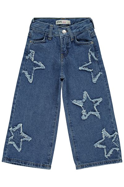Civil Girls 2-5 Years Old Girl's Blue Trousers