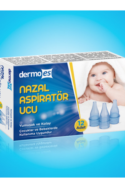 Dermoes Burun Aspiratör Yedek 12'li