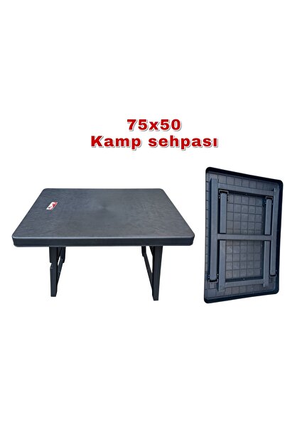 ELİT'S 2 adet Büyük Boy Katlanabilir Plaj Piknik Sehpası Kamp Masası