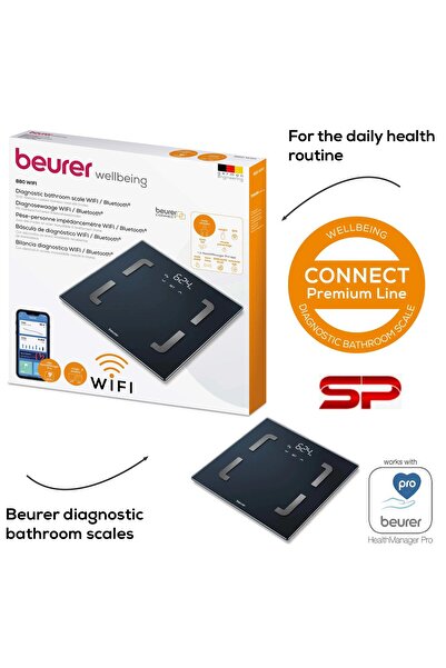 Beurer Bf 880 Wıfı Ve Bluetooth Özellikli Vücut Analiz / Diyagnoz Tartısı