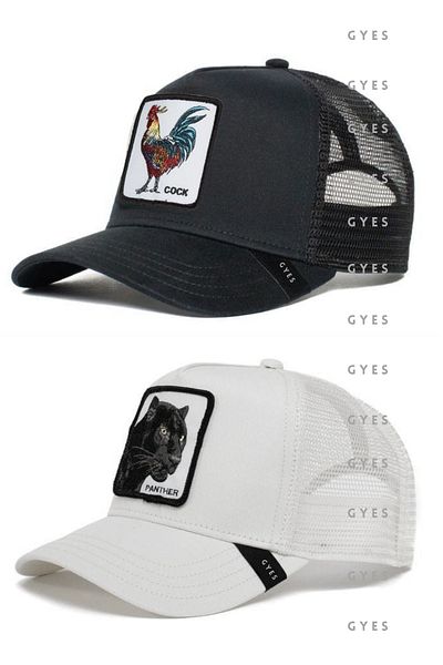 GYES Αθλητικό καπέλο με φιγούρες ζώων Unisex Σετ 2 ρυθμιζόμενων πλάτης