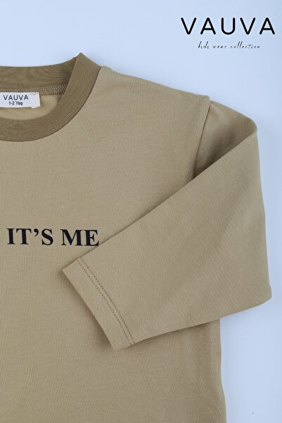 Vauva Kız Erkek Çocuk Bisiklet yaka Mevsimlik Sweatshirt
