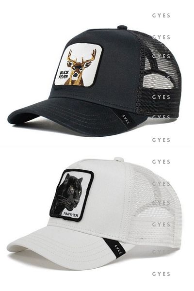 GYES Sports Animal Figured Hat Unisex Set of 2 Adjustable from the Back