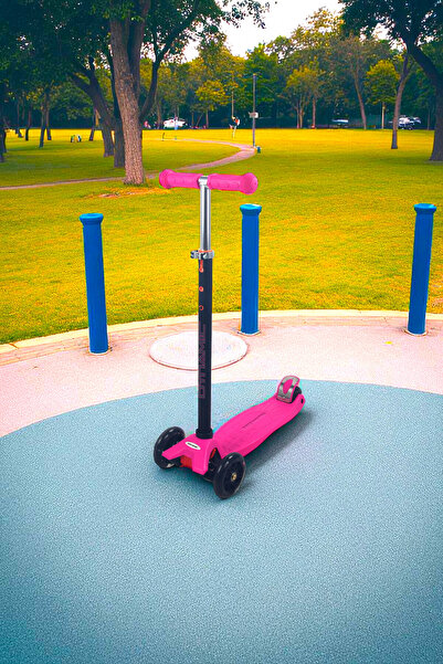 Dynamic Ht208 3 Tekerlekli Işıklı Yeni Nesil Scooter Pembe - Işıklı Tekerlekler