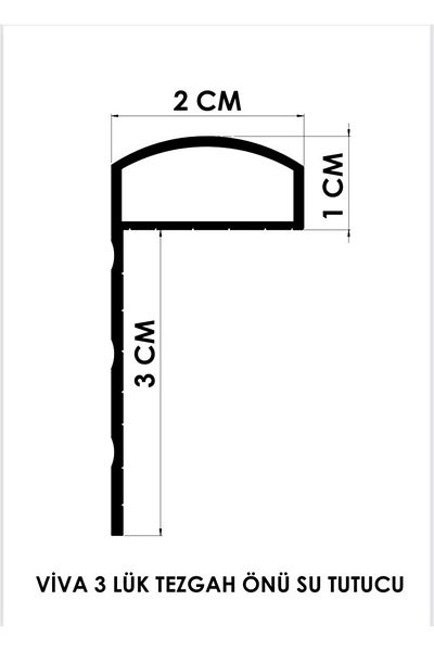 VİVA Marble Front Profile 3 Cm 401-450 Cm
