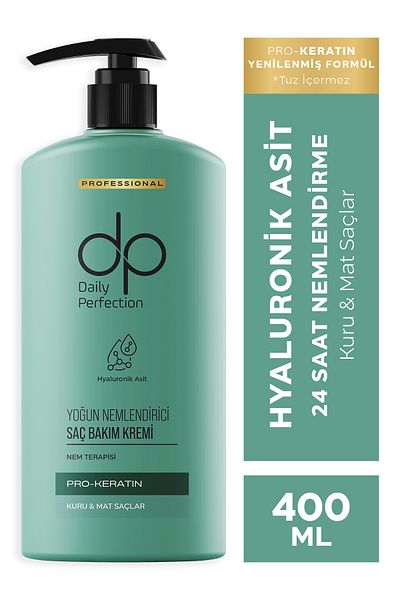 dp Daily Perfection Hair Care Cream Hyaluronic Acid 400 ml