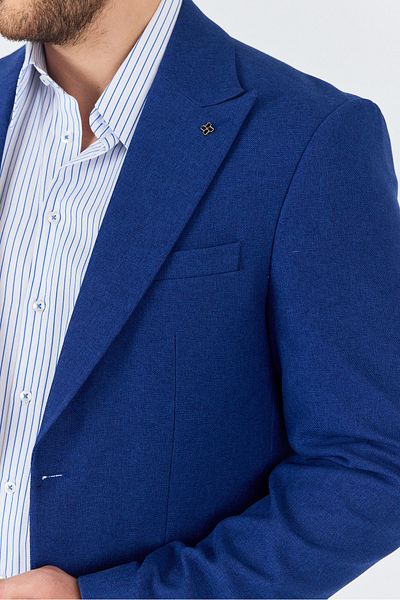 Frappoli Ανδρικό κοστούμι Alfredo Saks Ανοιξιάτικο-Καλοκαίρι Slim Fit 2 τεμαχίων
