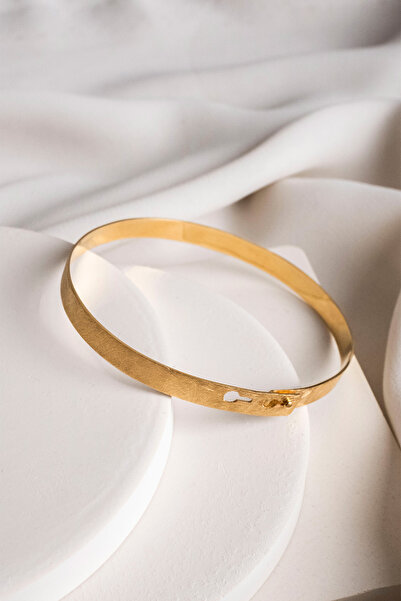 Safir Kuyumculuk Altın Retro Kelepçe Bileklik