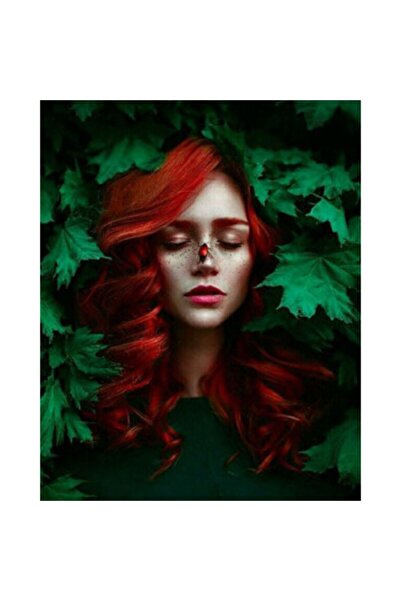 kendinyaphobi Sayılarla Boyama Seti Çerçeveli Kasnaklı Doğayı Hissetmek  40 x...