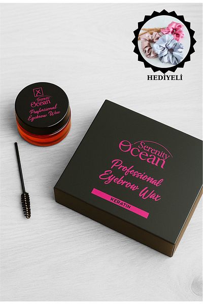 MADAME CANDY Brow Master Eyebrow Fixing and Styling Wax Keratin - Colorless