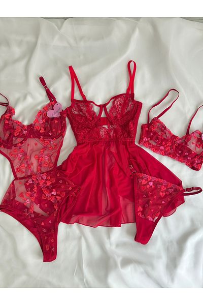 EDLİNGERİE Rebecca 3-Piece Underwear Set