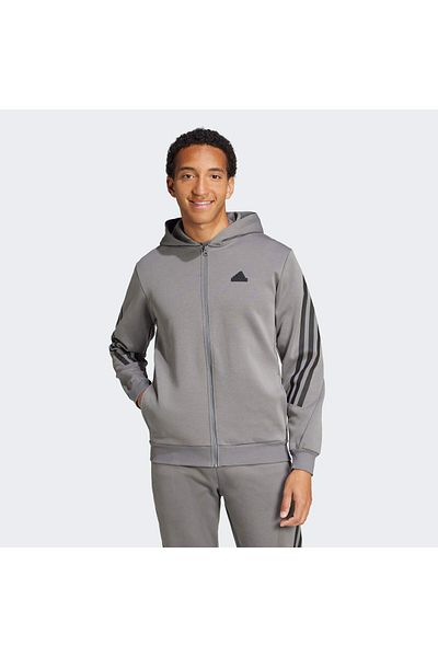 adidas Future Icons 3-λωρίδες με κουκούλα με φερμουάρ