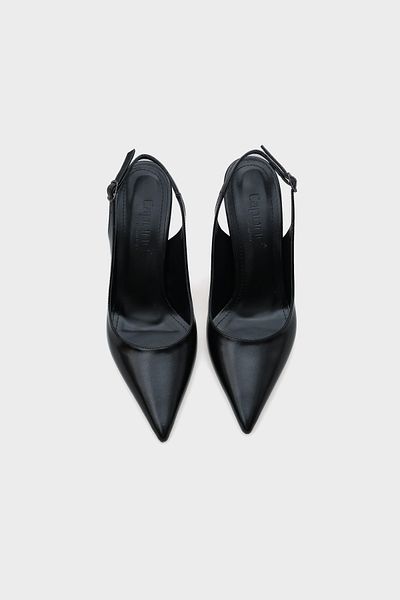 Capone Outfitters Pantofi de damă cu toc mediu cu vârf ascuțit cu spatele deschis
