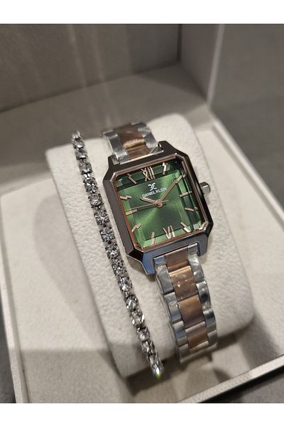 Daniel Klein Dk New Model Cutout Glass Steel Bracelet Women's Wristwatch Gift Bracelet
